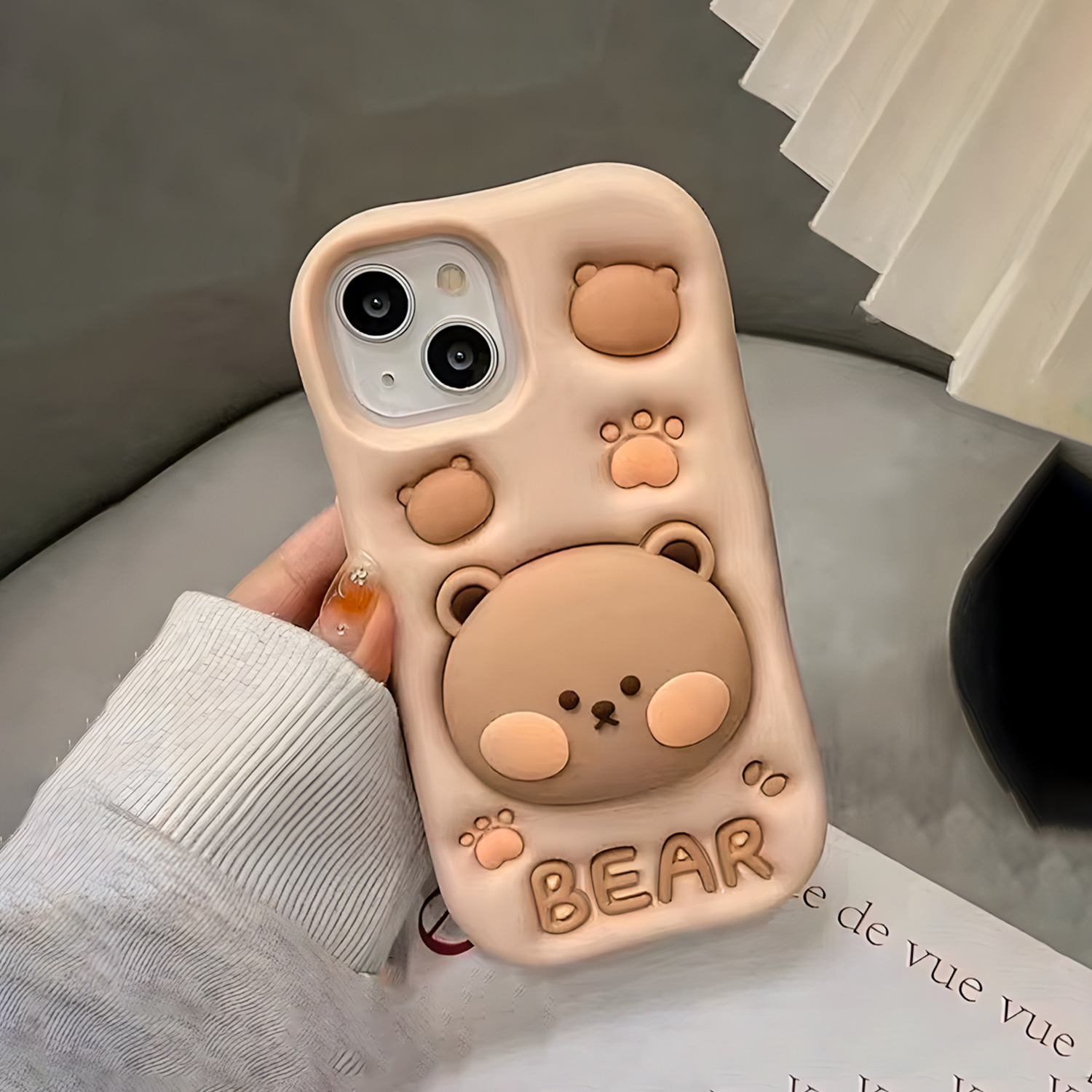 iPhone 13 Chubby Bear Silicone Case