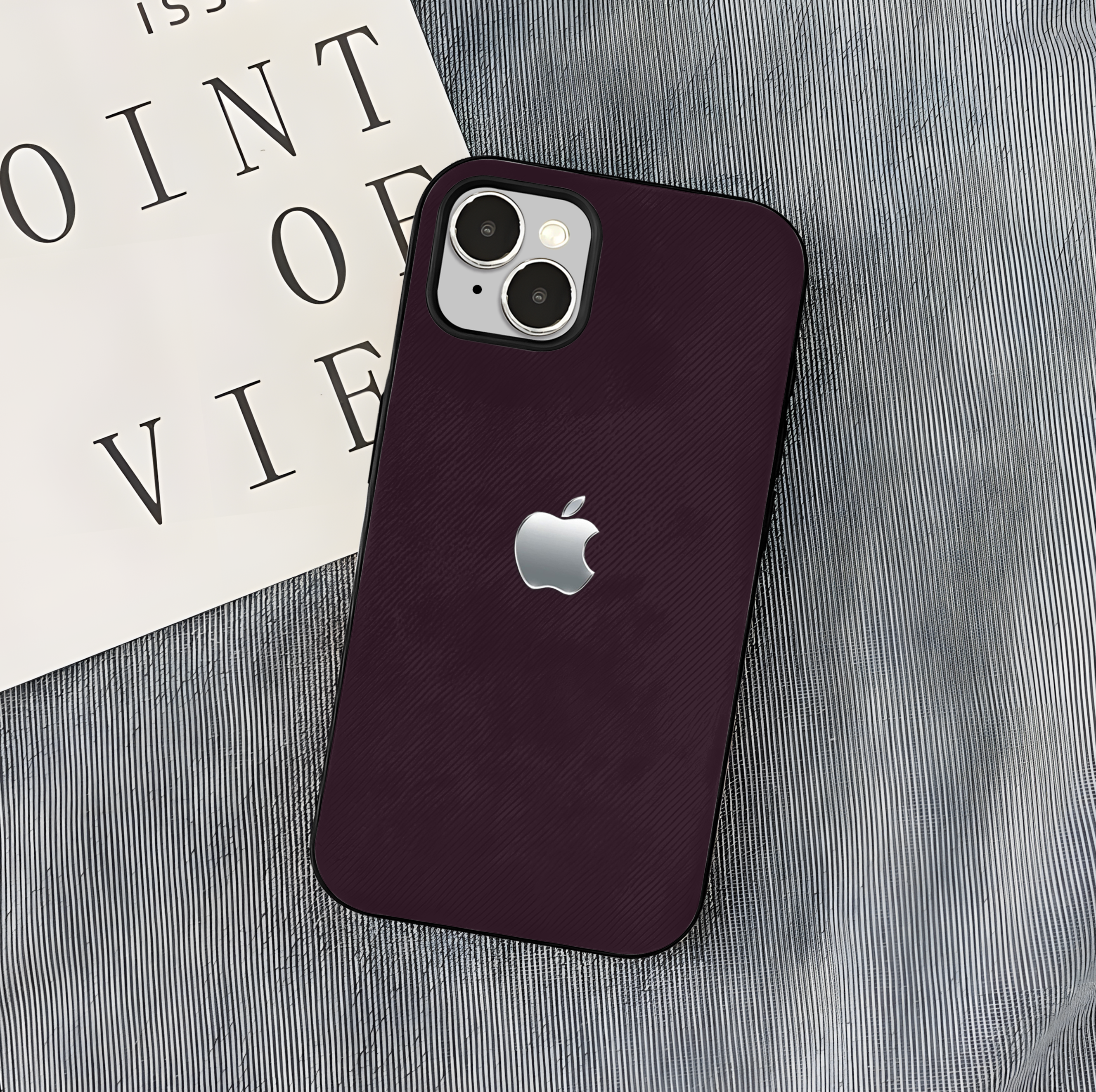 iPhone 13 Denim Texture Silicone Case