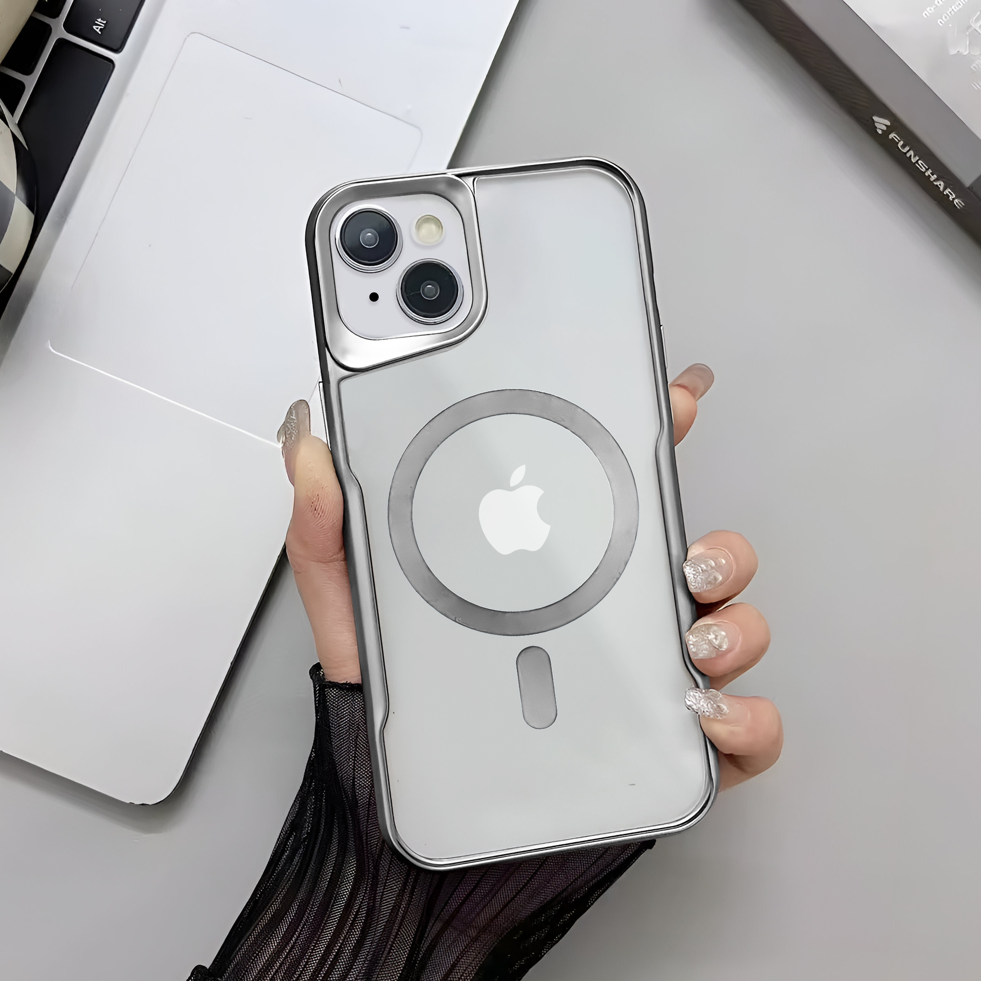 iPhone 15 Chrome Plating Magsafe Case
