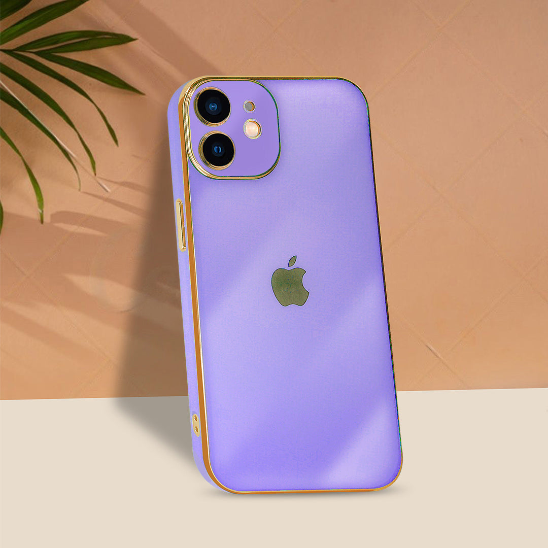 iPhone 12 Mini Deluxe Gold Plating Case