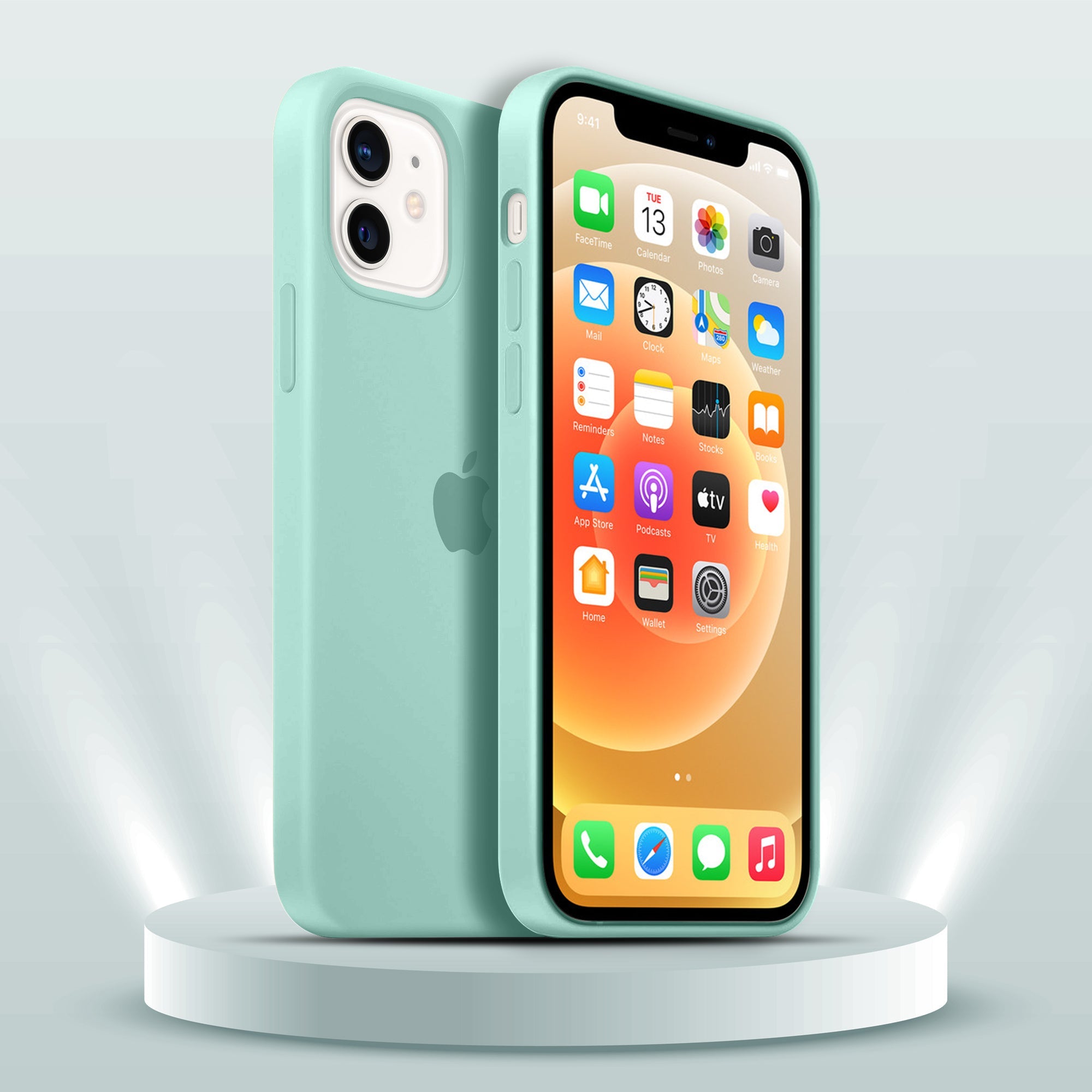 iPhone 12 Soft Silicone Smartphone Case