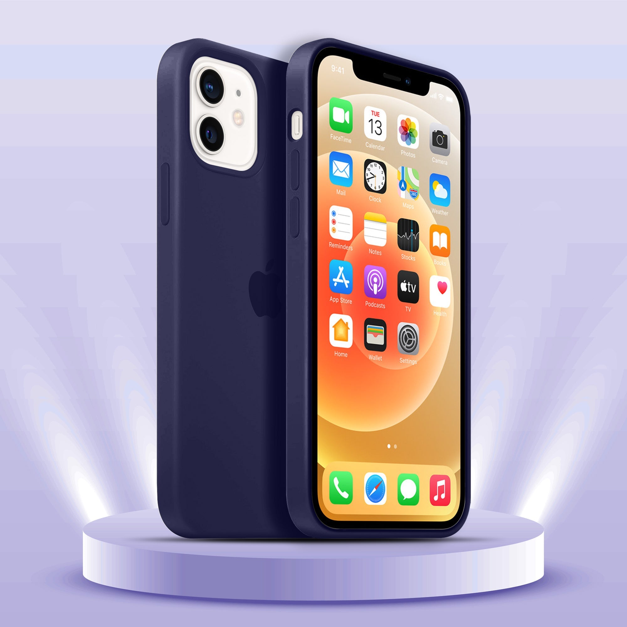 iPhone 12 Soft Silicone Smartphone Case
