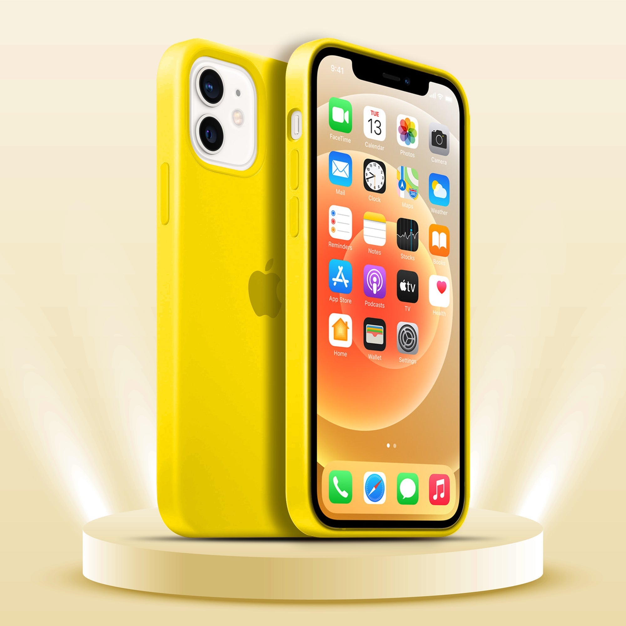 iPhone 12 Soft Silicone Smartphone Case