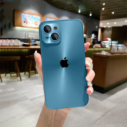 iPhone 15 Plus Polished Metal Finish Case