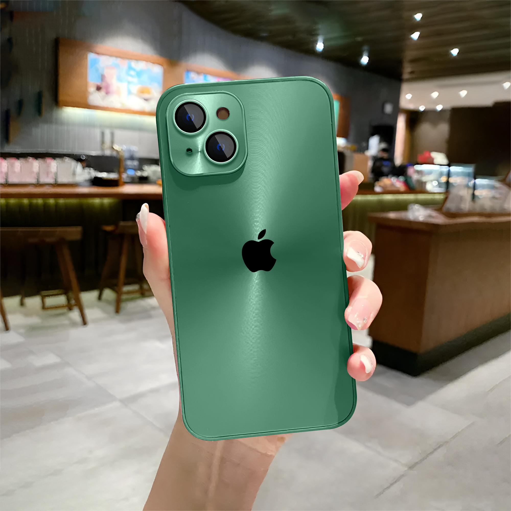 iPhone 15 Polished Metal Finish Case