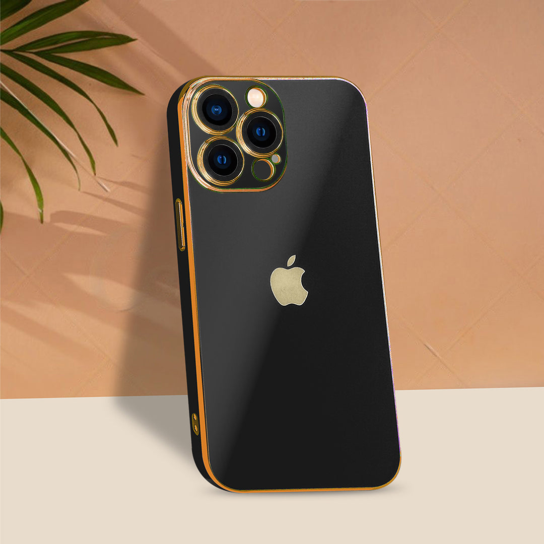 iPhone 13 Pro Deluxe Gold Plating Case