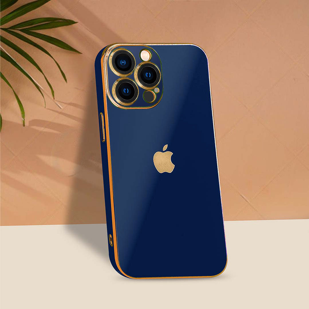 iPhone 13 Pro Deluxe Gold Plating Case