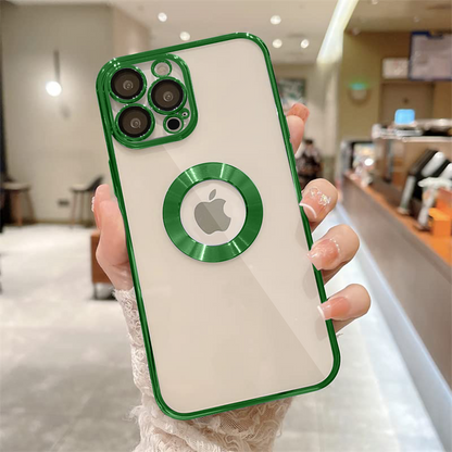 iPhone 13 Pro Chrome Ring Logo Cut Case